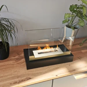 Biokominek stołowy HOME czarny mat