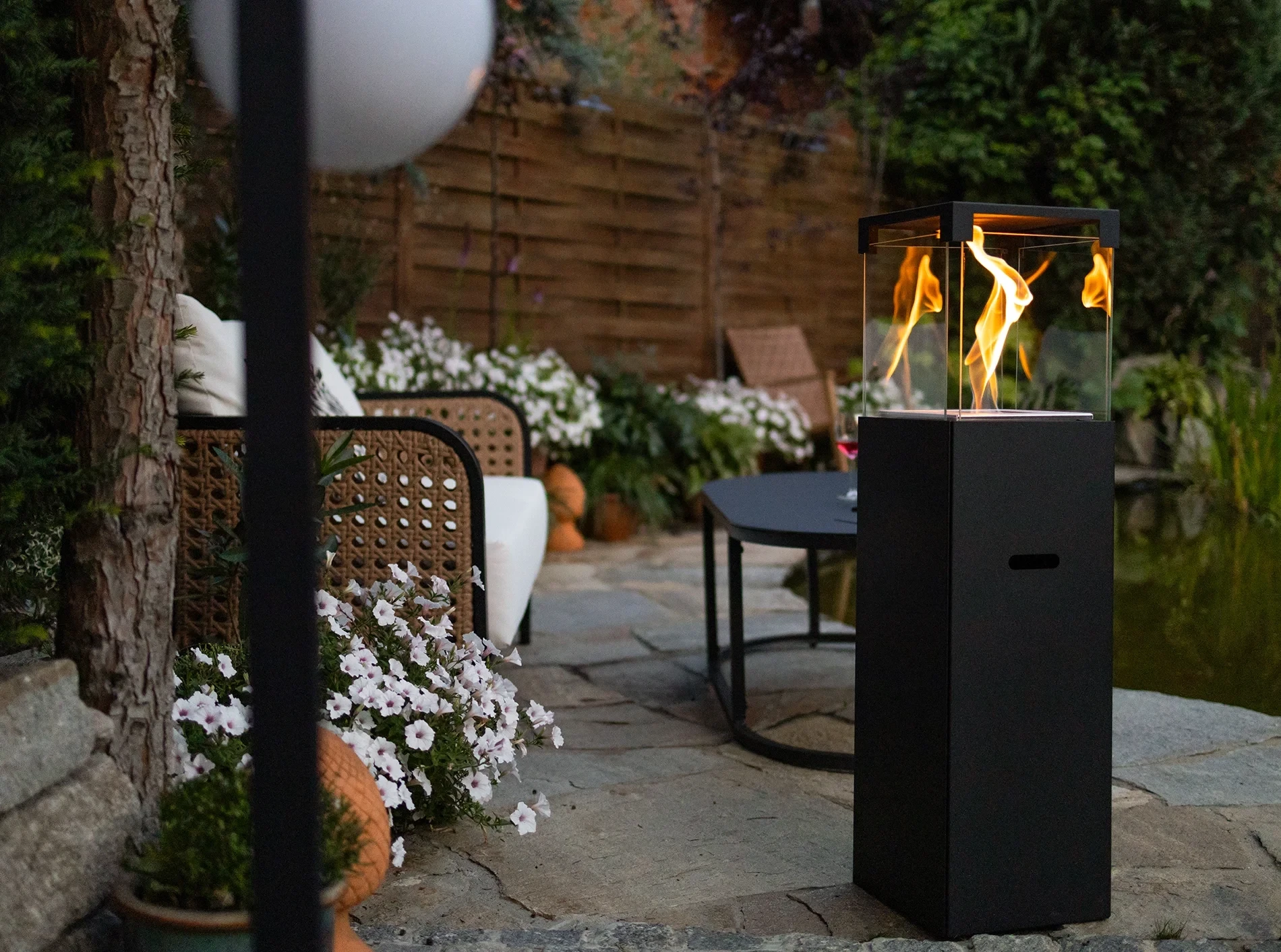 Biokominek wolnostojący PATIO BESTIA 95,7 cm - obrazek 2