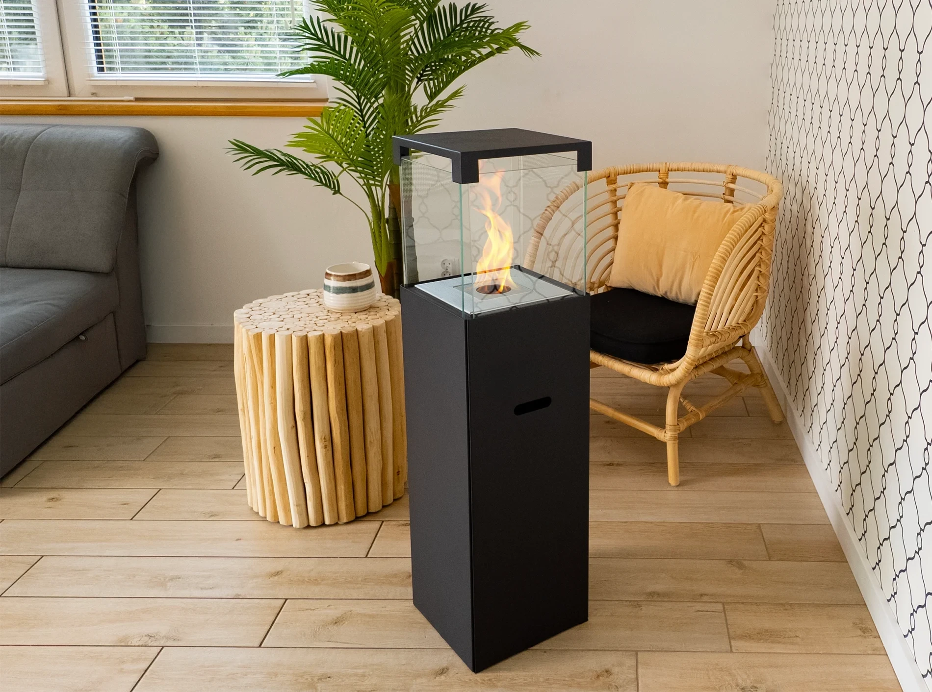 Biokominek wolnostojący PATIO BESTIA 95,7 cm - obrazek 9